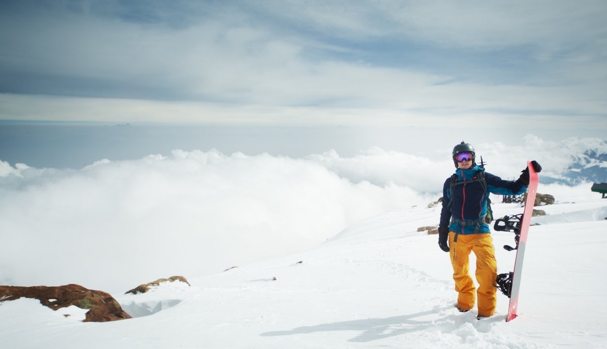 Snowfall and winter activities